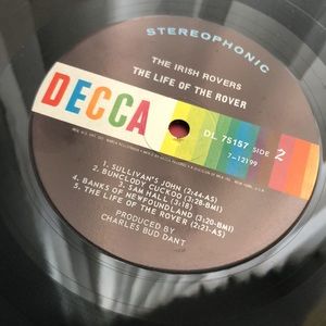 The Irish Rovers The Life Of The Rover Vinyl Lp '69